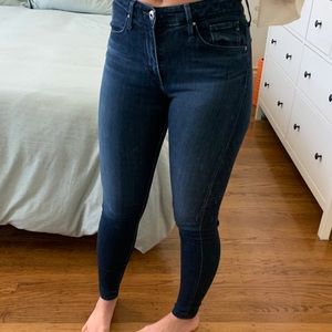 AG The High Rise Farrah Skinny Jeans in Brooks